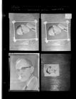 Re-photograph of man; Re-photograph of bride (4 Negatives (June 9, 1959) [Sleeve 12, Folder b, Box 18]
